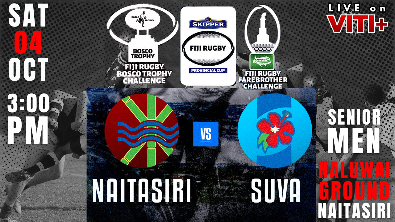 REPLAY: Naitasiri vs Suva - Senior Men