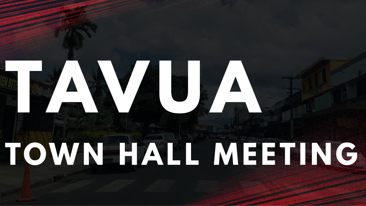 REPLAY: Tavua Town Hall Meeting