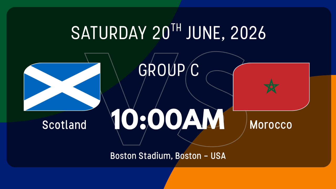 Scotland vs Morocco