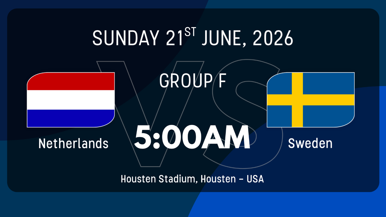Netherlands vs Sweden