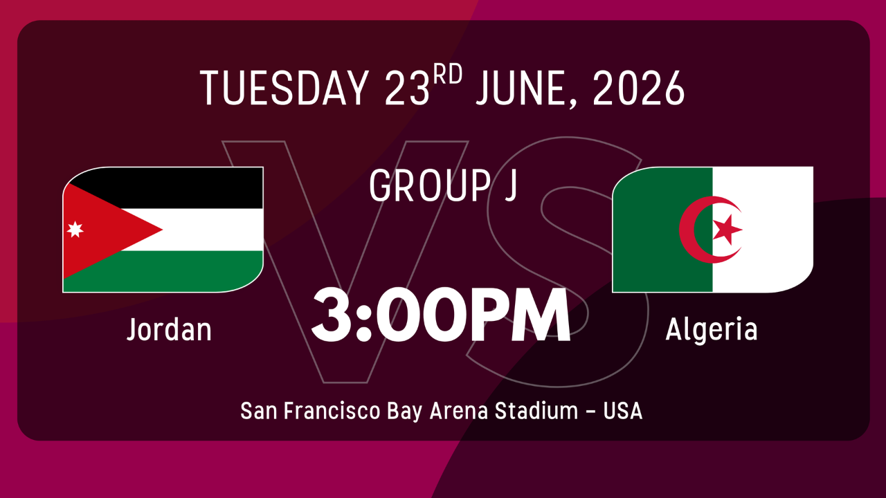 Jordan vs Algeria