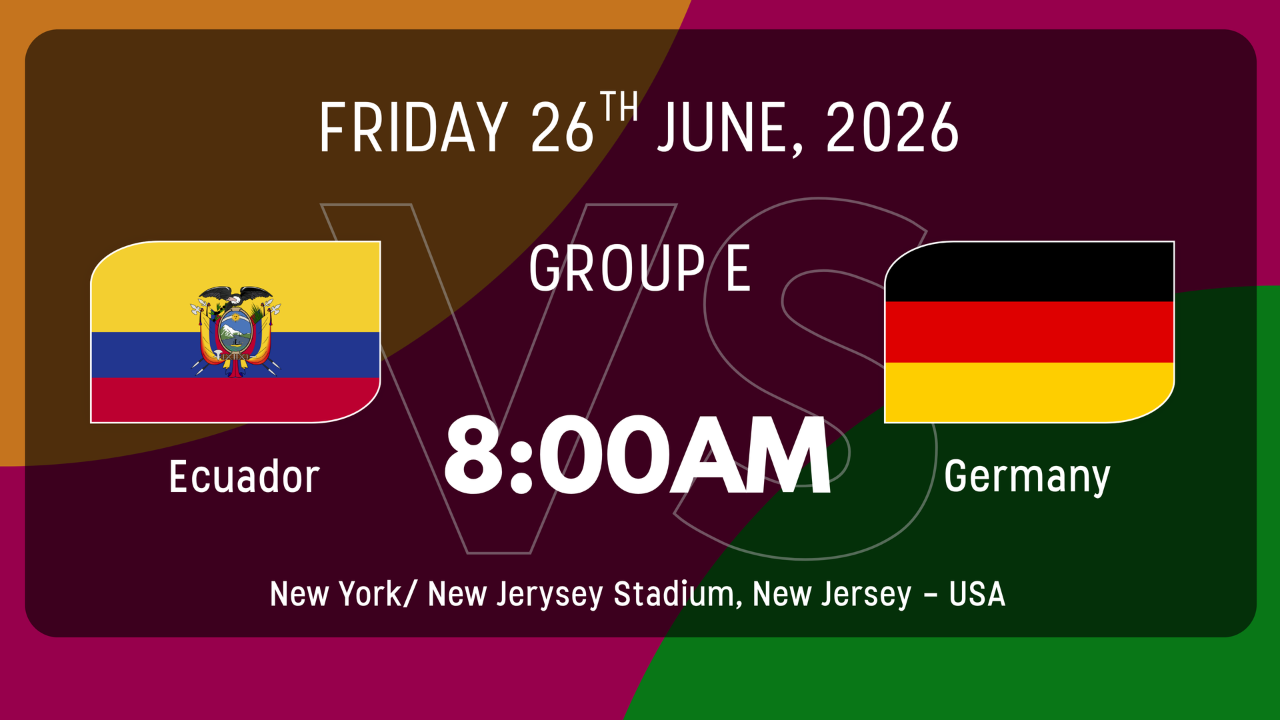 Ecuador vs Germany
