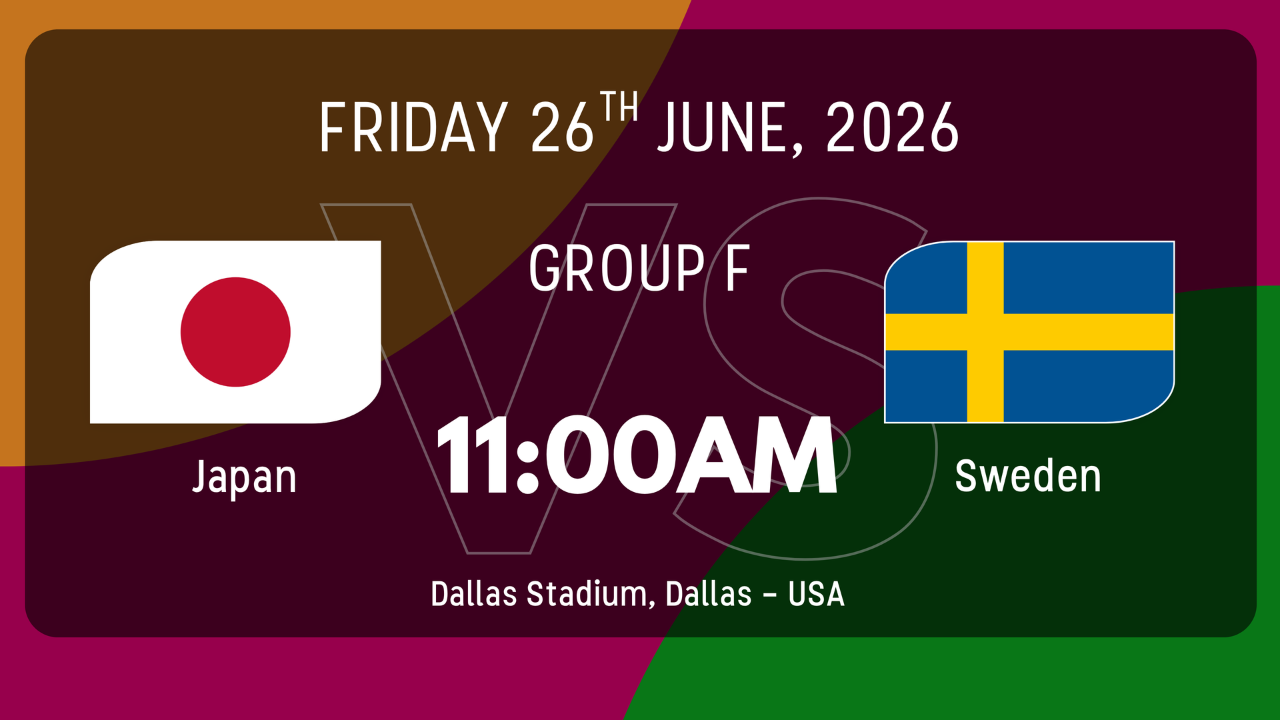 Japan vs Sweden