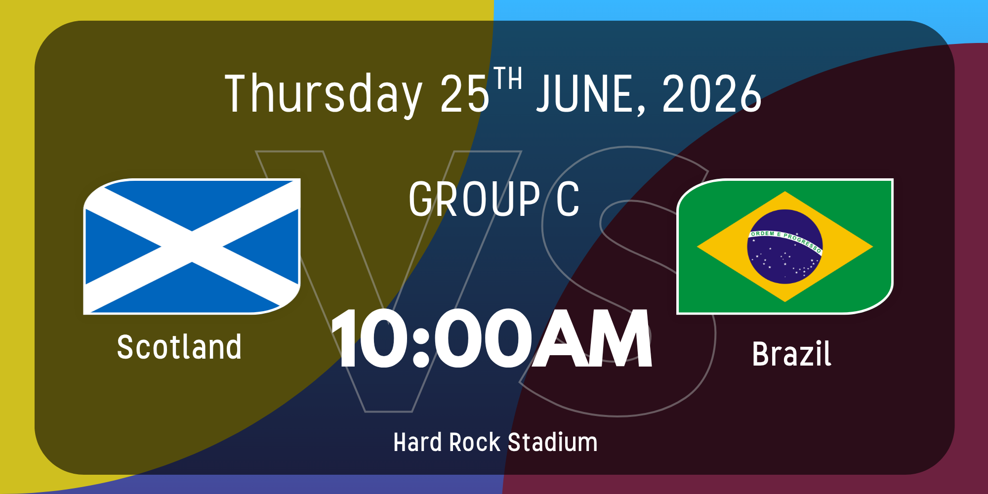 Scotland vs Brazil