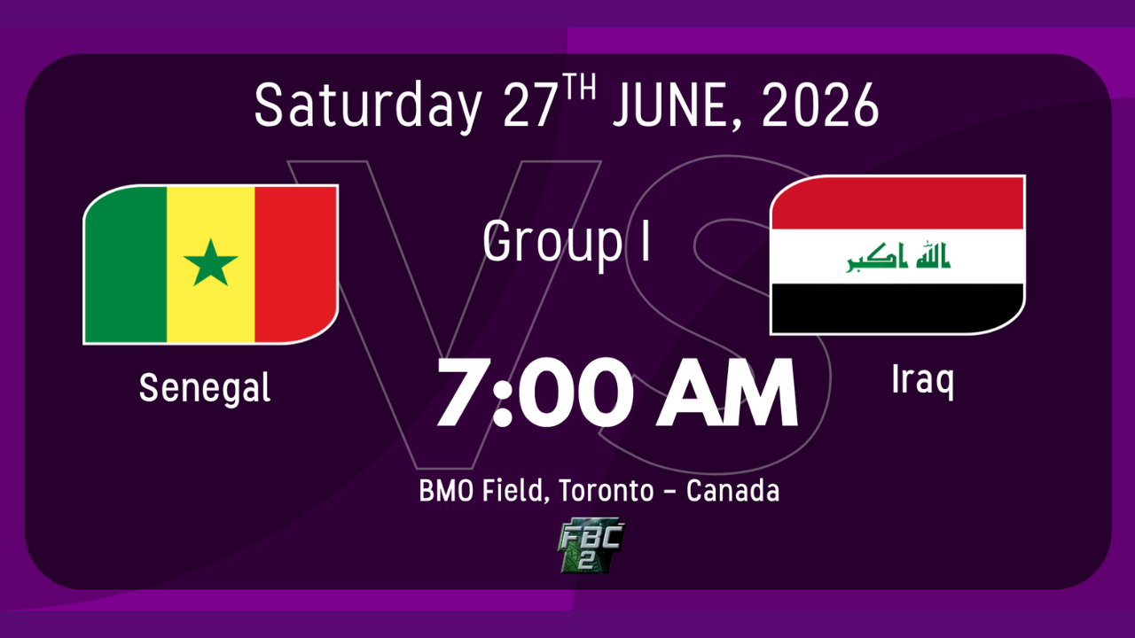 Senegal vs Iraq