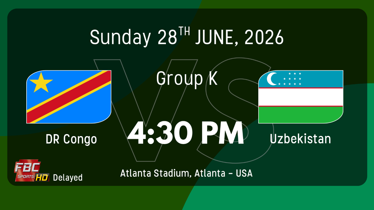 DR Congo vs Uzbekistan