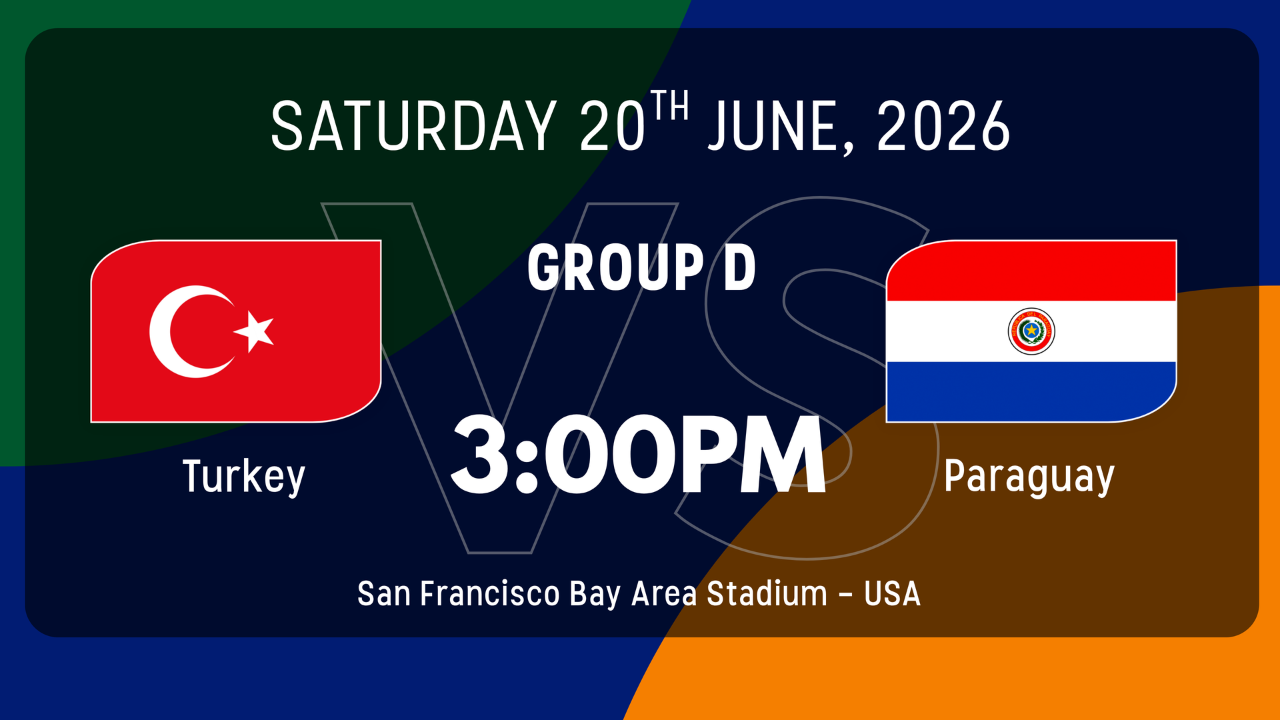 Turkey vs Paraguay