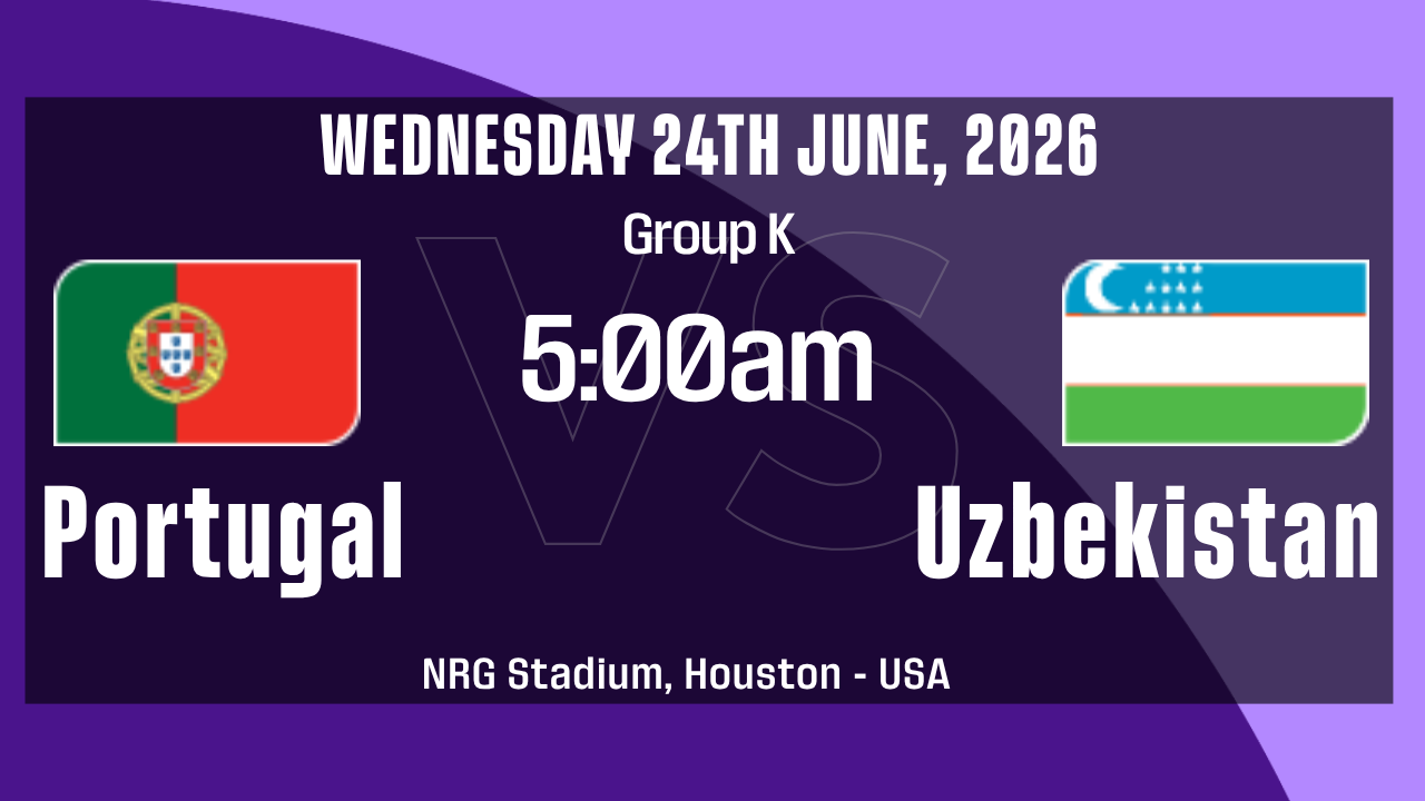 Portugal vs Uzbekistan