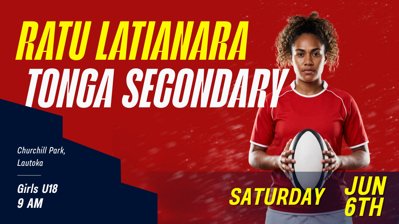 9am U18 Girls - Ratu Latianara vs Tonga Secondary Schools