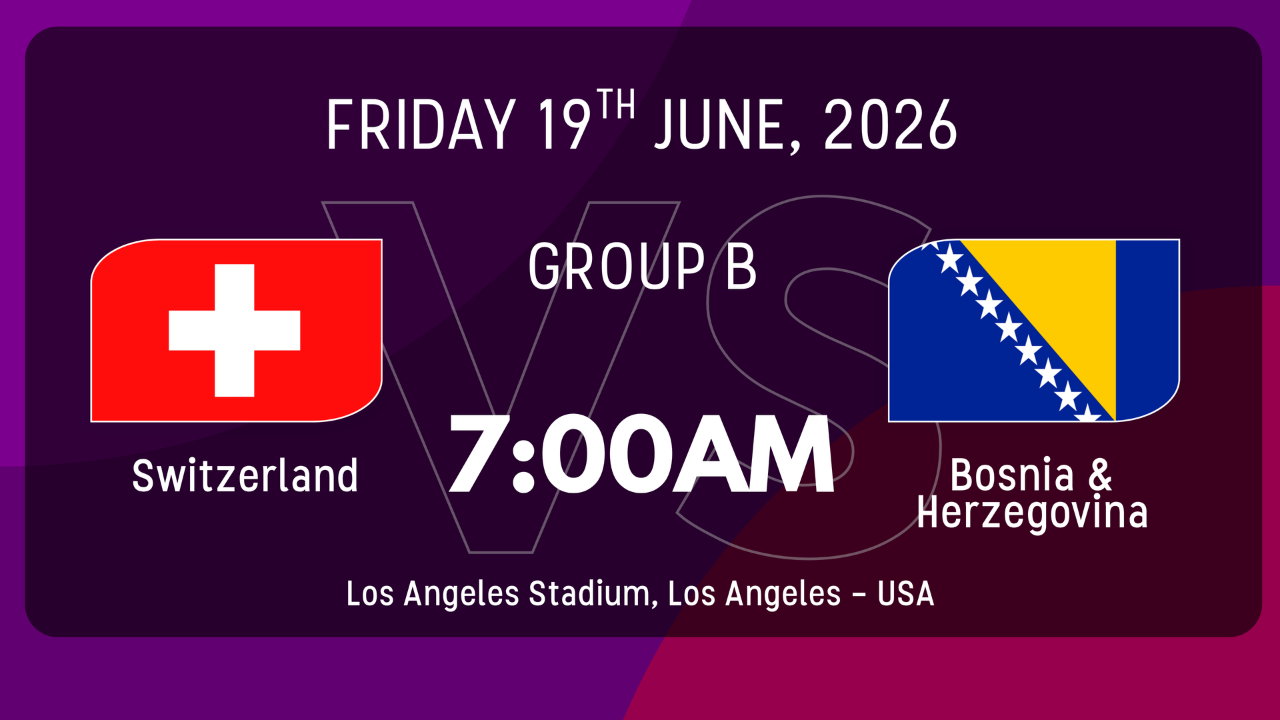 Switzerland vs Bosnia & Herzegovina