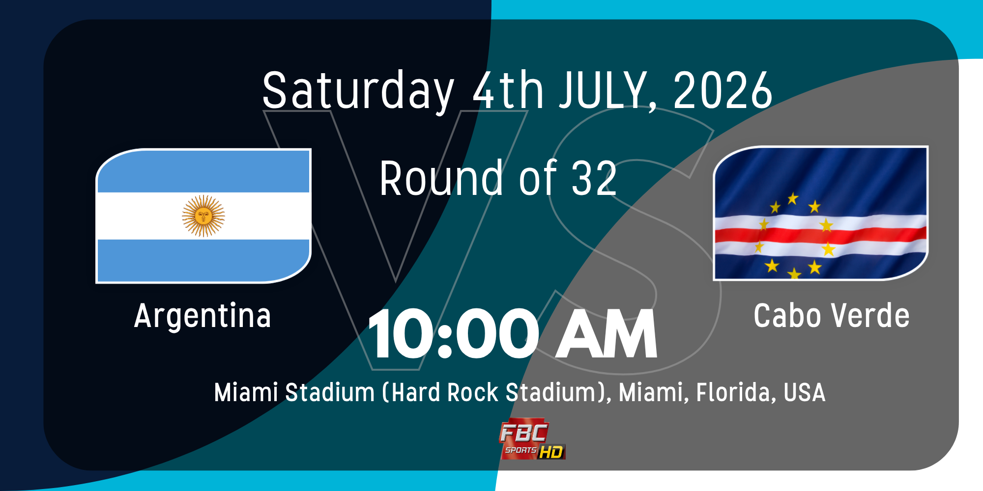 Argentina vs Cabo Verde