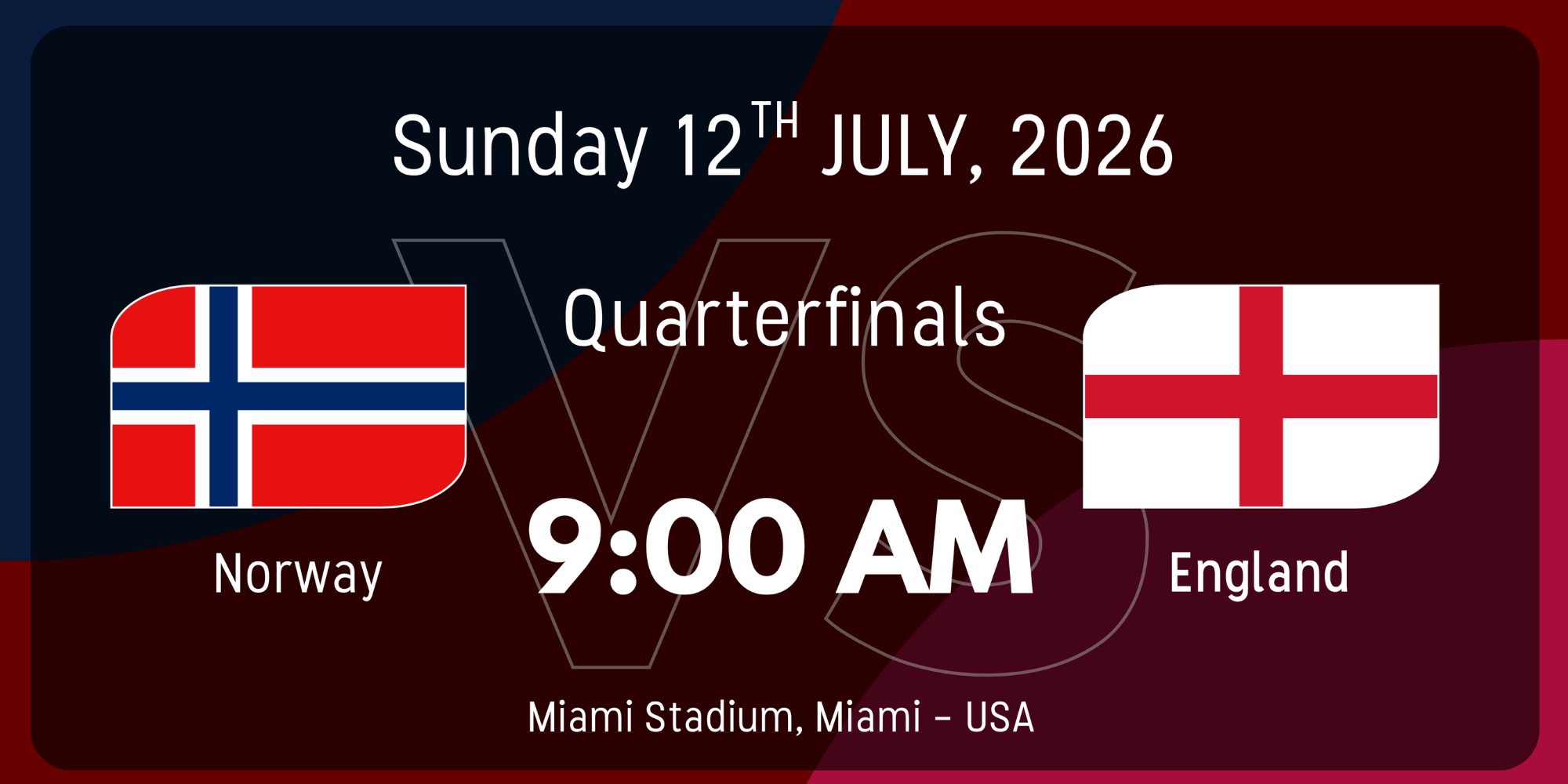 Norway vs England