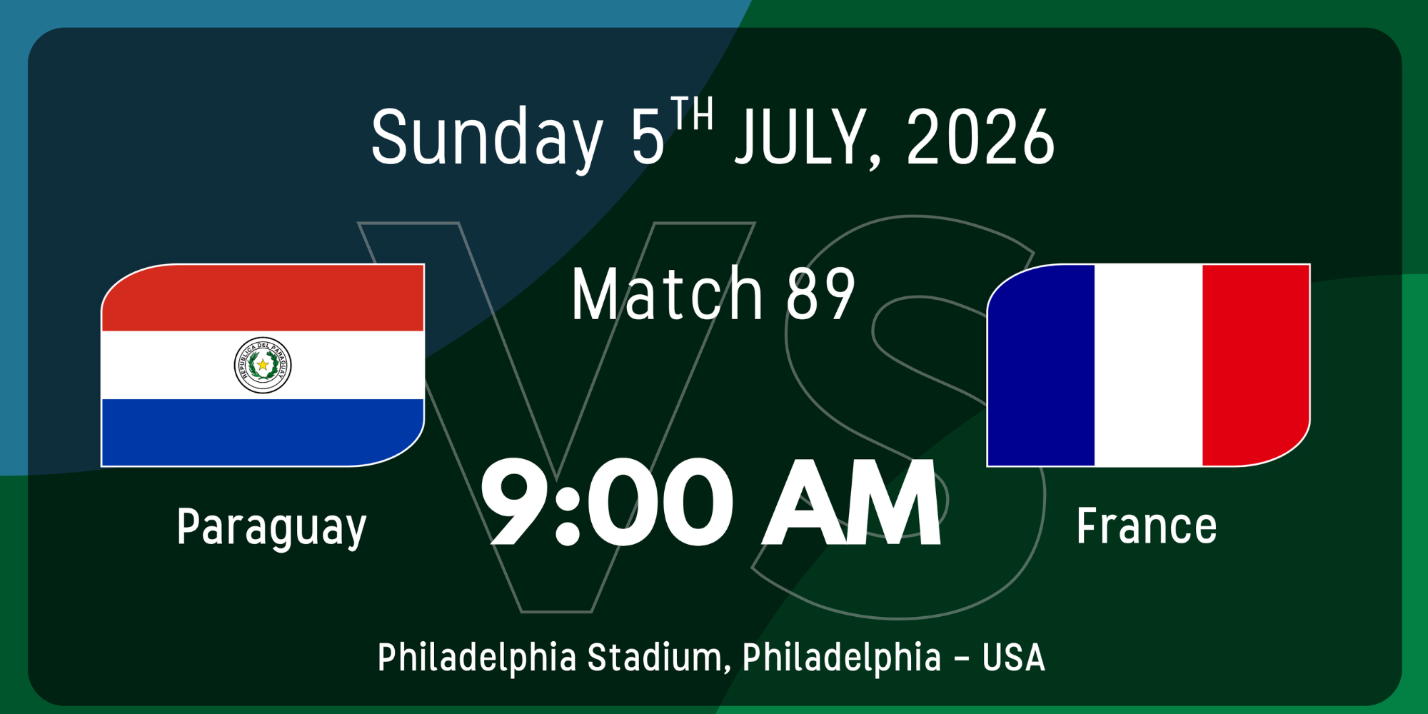 Paraguay vs France